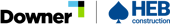 Downer HEB logos