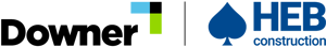 Downer HEB logos