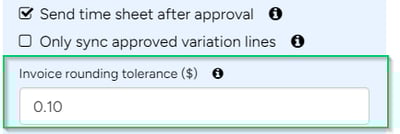 Procore invoie rounding tolerance-15769-1