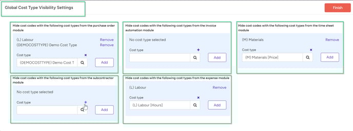 Project defaults-replacement-6-cost type visibility