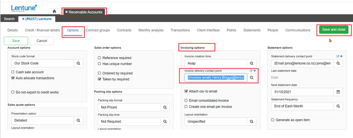 Receivable Account Email Contact for Invoice-3