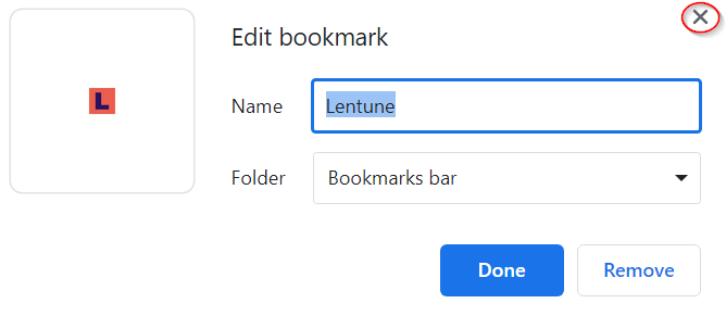 Logging in to Lentune