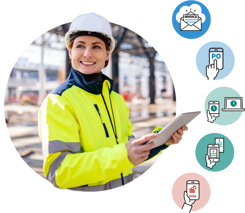 Female construction worker_with_icons_home_page
